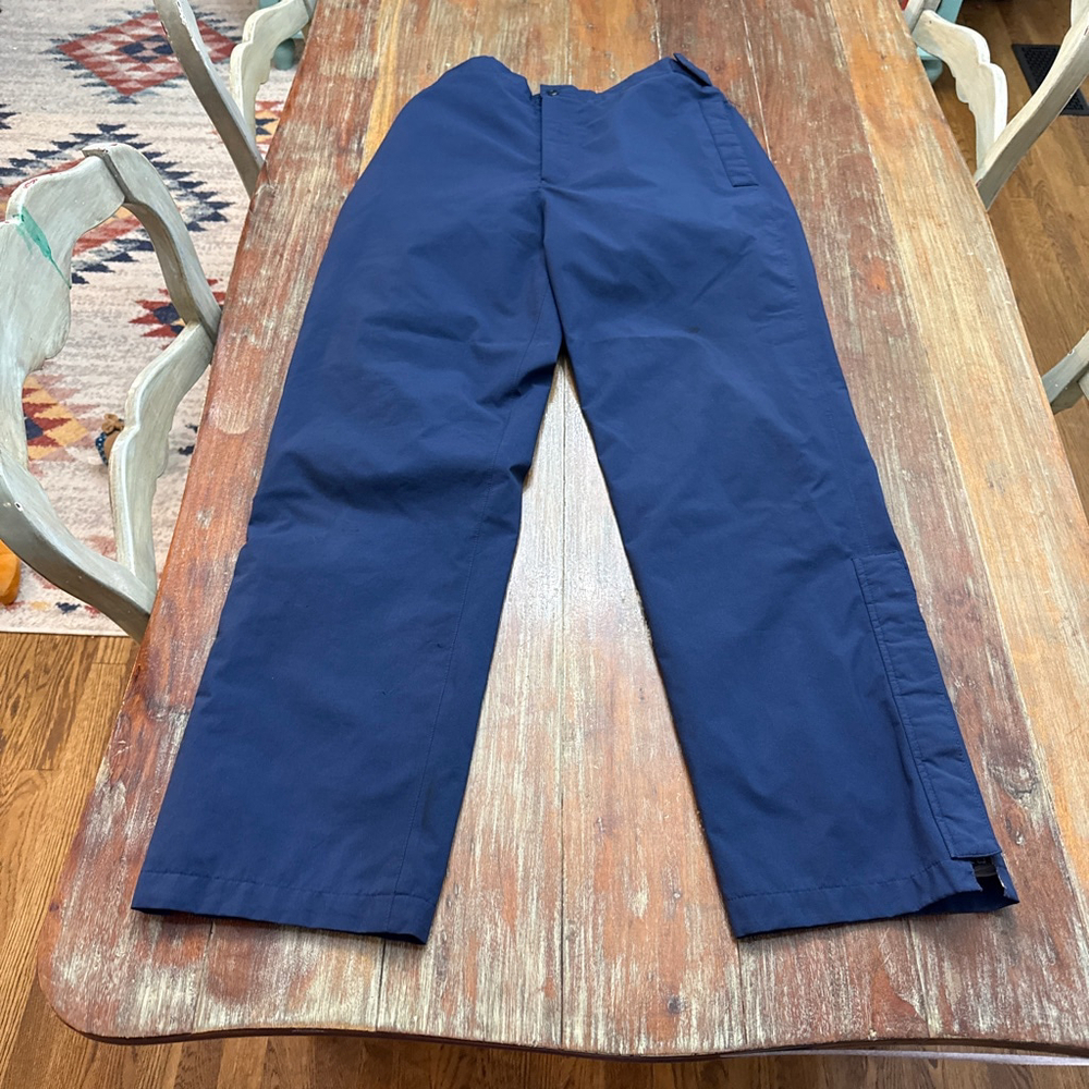 Tourney Gore-Tex Navy Blue Men's Pants Large Vintage